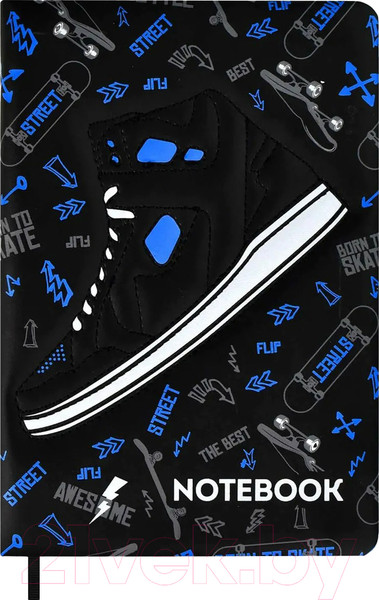 Изображение товара Записная книжка Феникс+ Кроссовок / 65107
