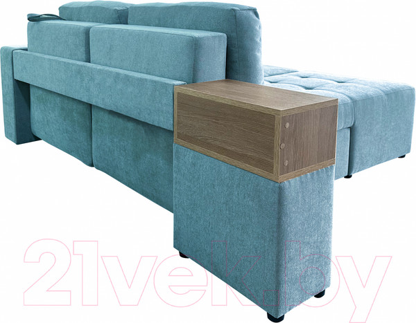 Изображение товара Диван угловой Lama мебель Пингвин-2/20 левый (Glory Col 19)