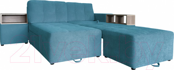 Изображение товара Диван угловой Lama мебель Пингвин-2/20 левый (Glory Col 19)