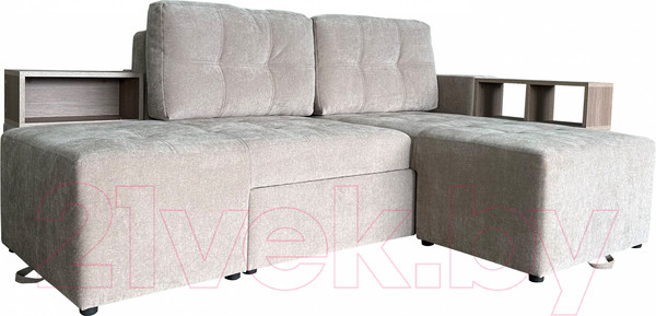 Изображение товара Диван угловой Lama мебель Пингвин-2/20 левый (Glory Col 03)