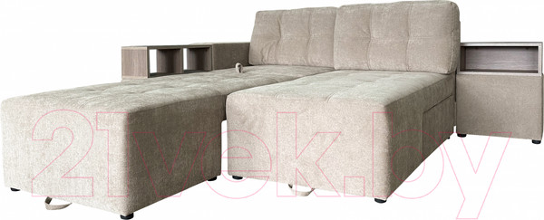 Изображение товара Диван угловой Lama мебель Пингвин-2/20 правый (Glory Col 03)