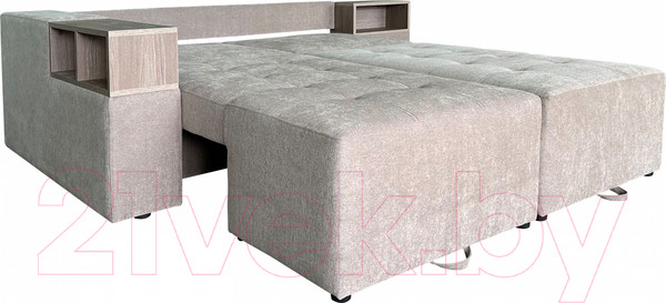 Изображение товара Диван угловой Lama мебель Пингвин-2/20 правый (Glory Col 03)