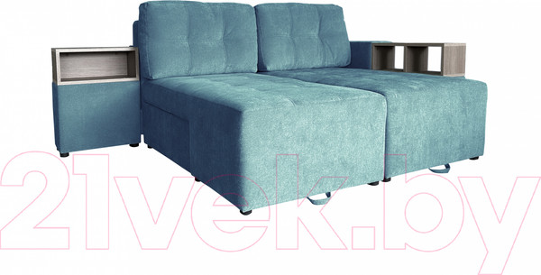 Изображение товара Диван угловой Lama мебель Пингвин-2/20 левый (Glory Col 17)