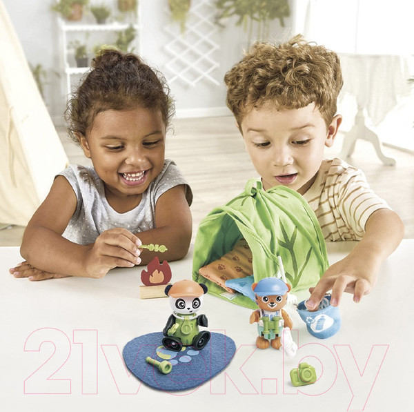 Изображение товара Игровой набор Hape Эко кемпинг. Пора гулять / E3420_HP