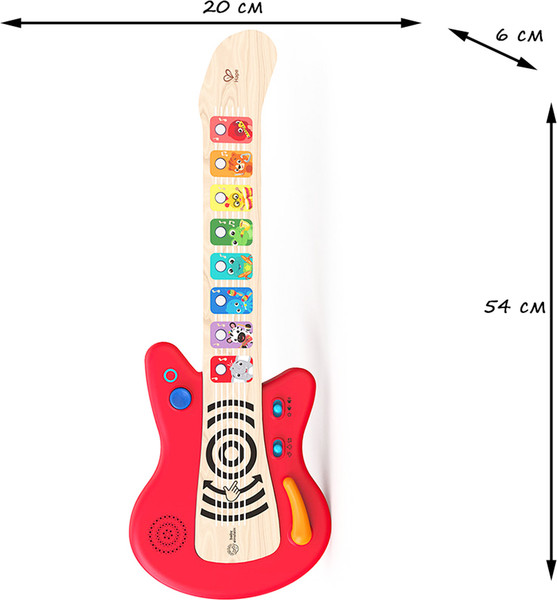 Изображение товара Музыкальная игрушка Hape Волшебное прикосновение. Пианино и гитара / 12863_HP