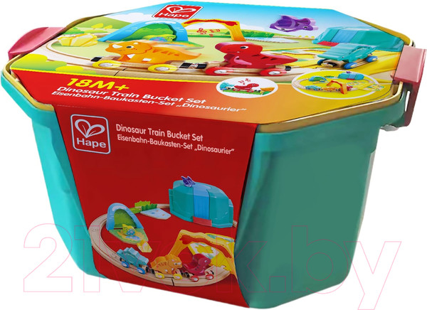 Изображение товара Железная дорога игрушечная Hape Динозаврики / E3828_HP