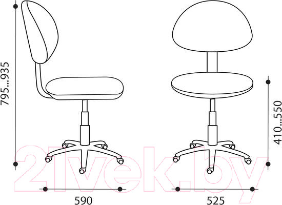 Изображение товара Кресло детское Mio Tesoro Мики (№16/карандаши)