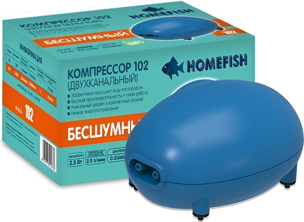Изображение товара Компрессор для аквариума Homefish 68466