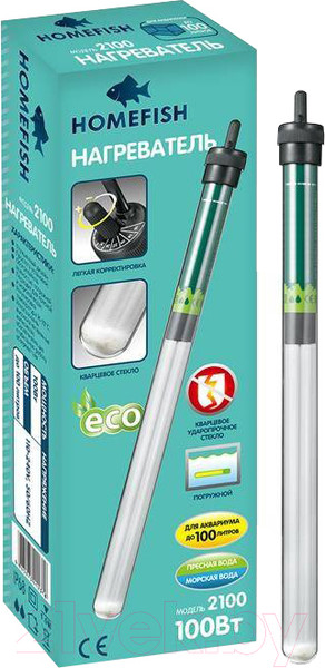 Изображение товара Обогреватель для аквариума Homefish 68472