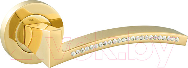 Изображение товара Ручка дверная Oro & Oro Fly Swarovski 105CR-16E GP