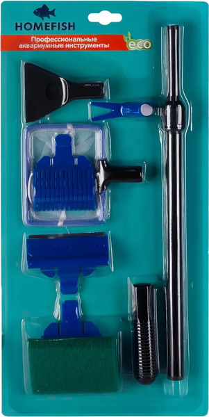 Изображение товара Набор для чистки аквариума Homefish Для ухода за аквариумом 5в1 / 84256