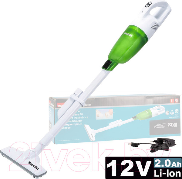 Изображение товара Вертикальный пылесос Makita CL117FDX4