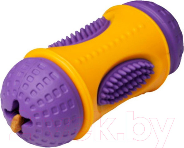 Изображение товара Игрушка для собак Homepet Silver Series Tpr / 79000 (желто-фиолетовый)