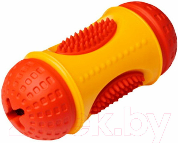 Изображение товара Игрушка для собак Homepet Silver Series Tpr / 79001 (желто-красный)