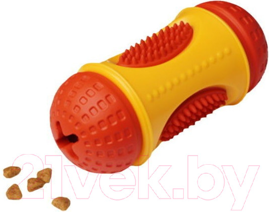 Изображение товара Игрушка для собак Homepet Silver Series Tpr / 79001 (желто-красный)