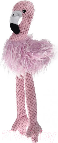 Изображение товара Игрушка для собак Homepet Фламинго плюш с пищалкой / 71104