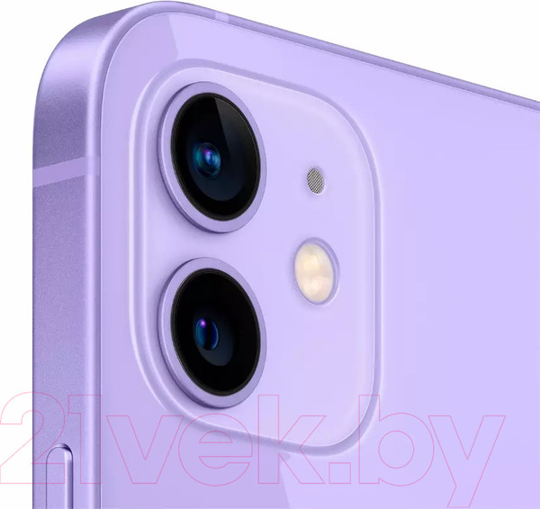 Изображение товара Смартфон восстановленный Apple iPhone 12 128GB Flip Грейд A (фиолетовый)