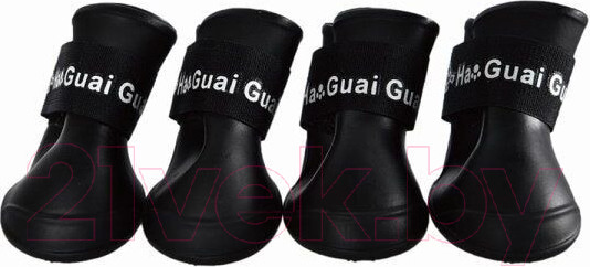 Изображение товара Сапожки для собак Homepet L / 83625 (черный)