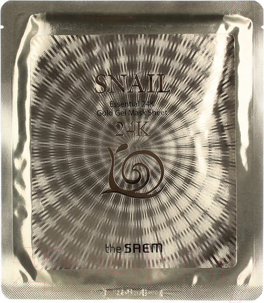 Изображение товара Маска для лица тканевая The Saem Snail Essential 24K Gold Gel Mask Sheet