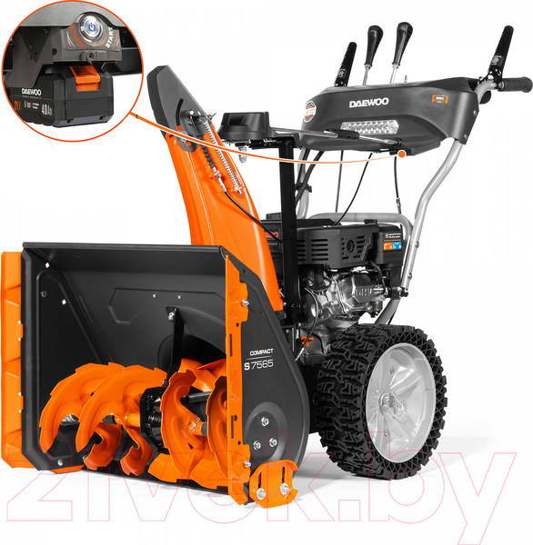 Изображение товара Снегоуборщик бензиновый Daewoo Power S 7565
