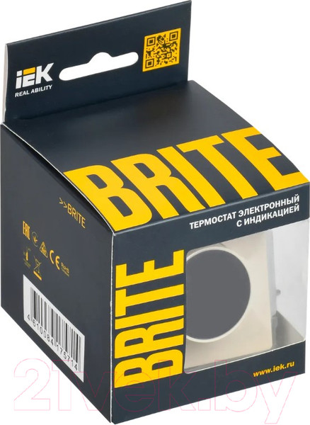 Изображение товара Термостат для климатической техники IEK Brite BR-RT11-K10
