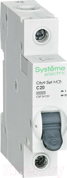 Изображение товара Выключатель автоматический Systeme (Schneider) Electric C9F34120