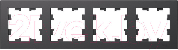 Изображение товара Рамка для выключателей и розеток Systeme (Schneider) Electric AtlasDesign ATN001404