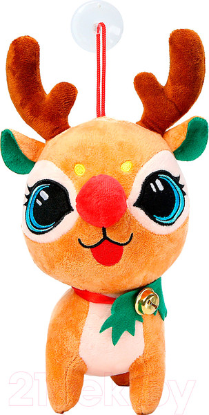 Изображение товара Мягкая игрушка Sima-Land Олененок / 9672610 (коричневый)