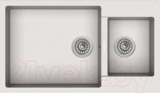 Изображение товара Мойка кухонная Longran Enigma ENG860.500 15 (крома)