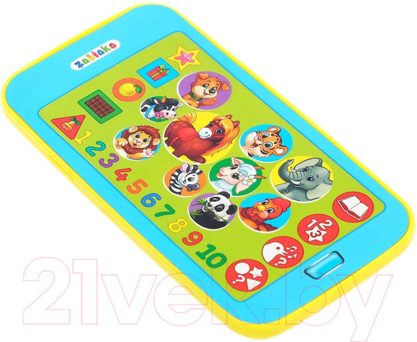 Изображение товара Развивающая игрушка Zabiaka Телефон. Обучающий мультифон / 3630472