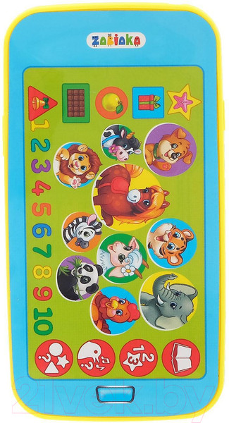 Изображение товара Развивающая игрушка Zabiaka Телефон. Обучающий мультифон / 3630472