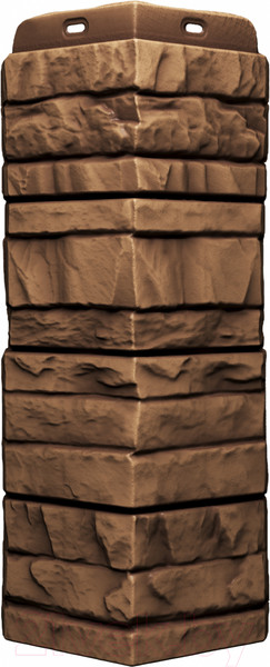 Изображение товара Угол для фасадной панели Docke Lux Rocky (кедровый орех)