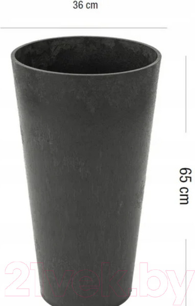 Изображение товара Вазон Multy Home Concerto EU5100128 (черный сланец)