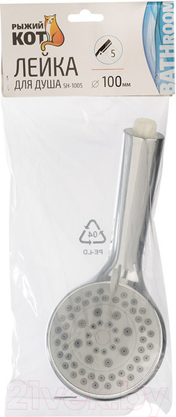 Изображение товара Лейка ручного душа Рыжий кот SH-1005 / 105690