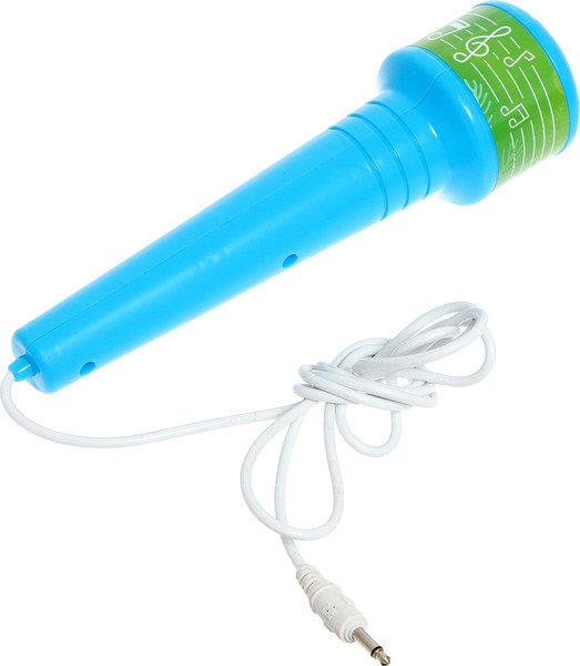 Изображение товара Музыкальная игрушка Zabiaka Микрофон. Новогодний подарок / 6494437 (голубой)