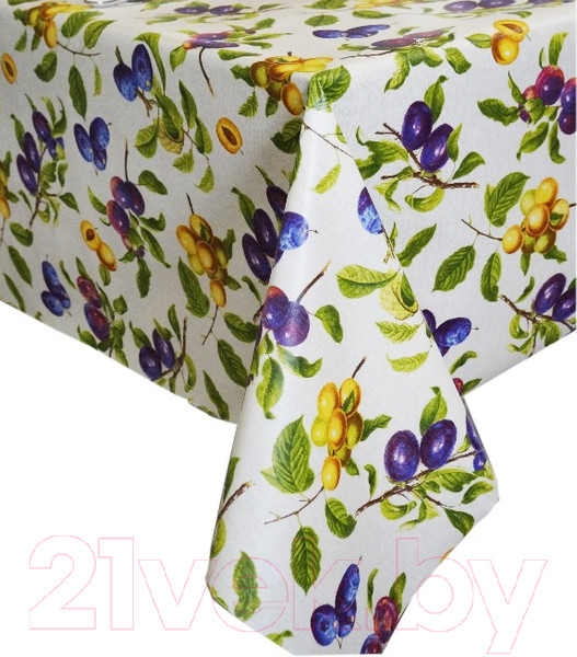 Изображение товара Скатерть Stolima Горница 1002 Сливовый (160x140)