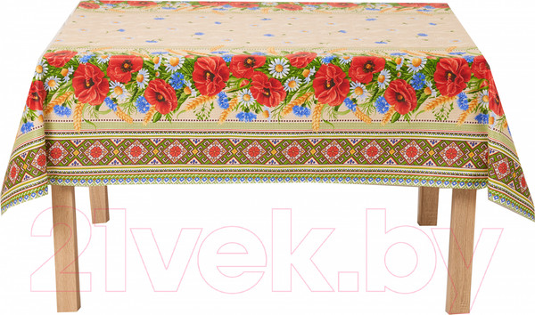Изображение товара Скатерть Stolima Горница 1005 Полевой (220x140)