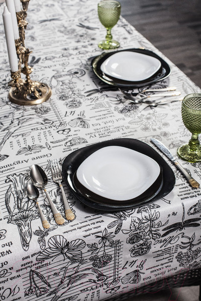 Изображение товара Скатерть Stolima Горница 1007-1 Стрекоза (220x140)