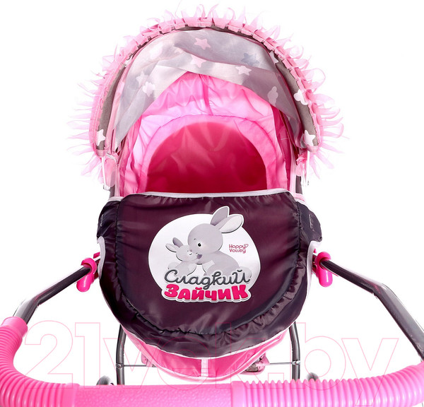 Изображение товара Коляска для куклы Happy Valley Сладкий зайчик / 9517257