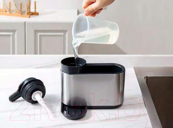 Изображение товара Подставка для моющего средства и губок Primanova D-80007