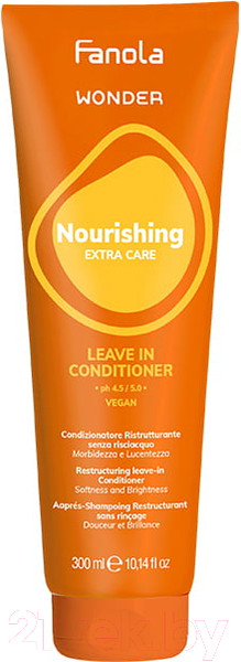 Изображение товара Кондиционер для волос Fanola Wonder Nourishing Восстанавливающий несмываемый (300мл)