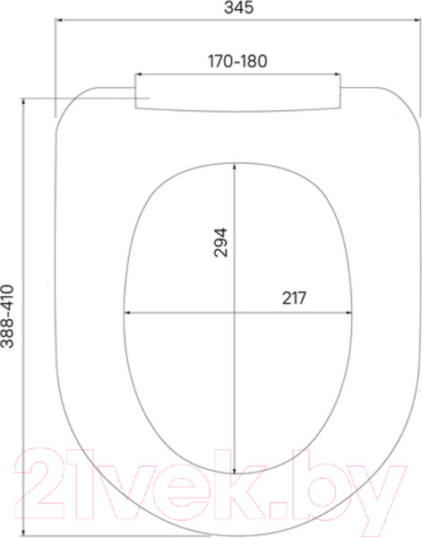 Изображение товара Сиденье для унитаза IDDIS 003 003PP00i31