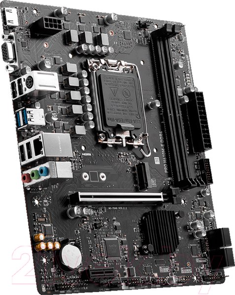 Изображение товара Материнская плата MSI Pro H610M-E DDR4