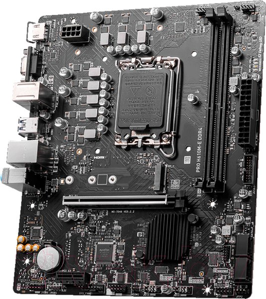 Изображение товара Материнская плата MSI Pro H610M-E DDR4