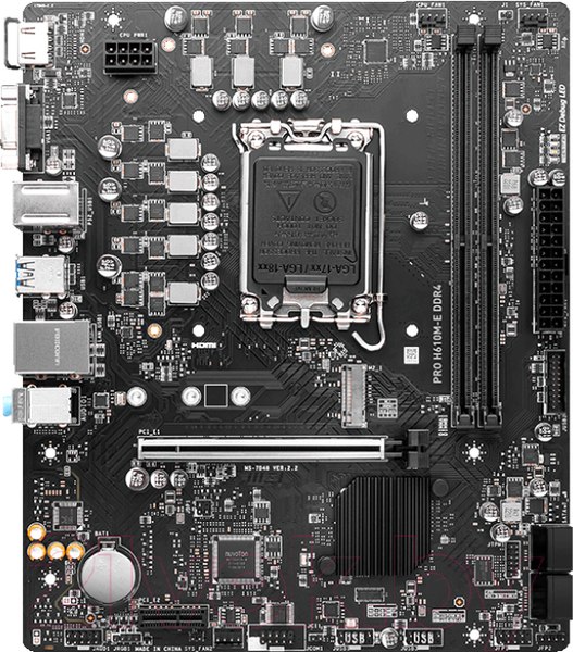 Изображение товара Материнская плата MSI Pro H610M-E DDR4