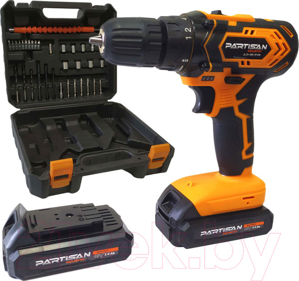 Изображение товара Аккумуляторная дрель-шуруповерт Partisan AD-18.21B