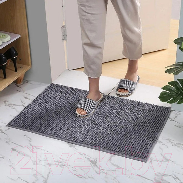 Изображение товара Коврик для ванной Кокон Хаус City 60x40см (темно-серый)