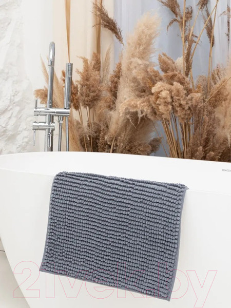 Изображение товара Коврик для ванной Кокон Хаус City 60x40см (темно-серый)