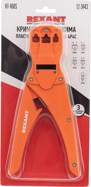 Изображение товара Инструмент обжимной Rexant 12-3443