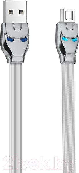 Изображение товара Кабель Hoco U14 AM-microBM (1.2м, серый)